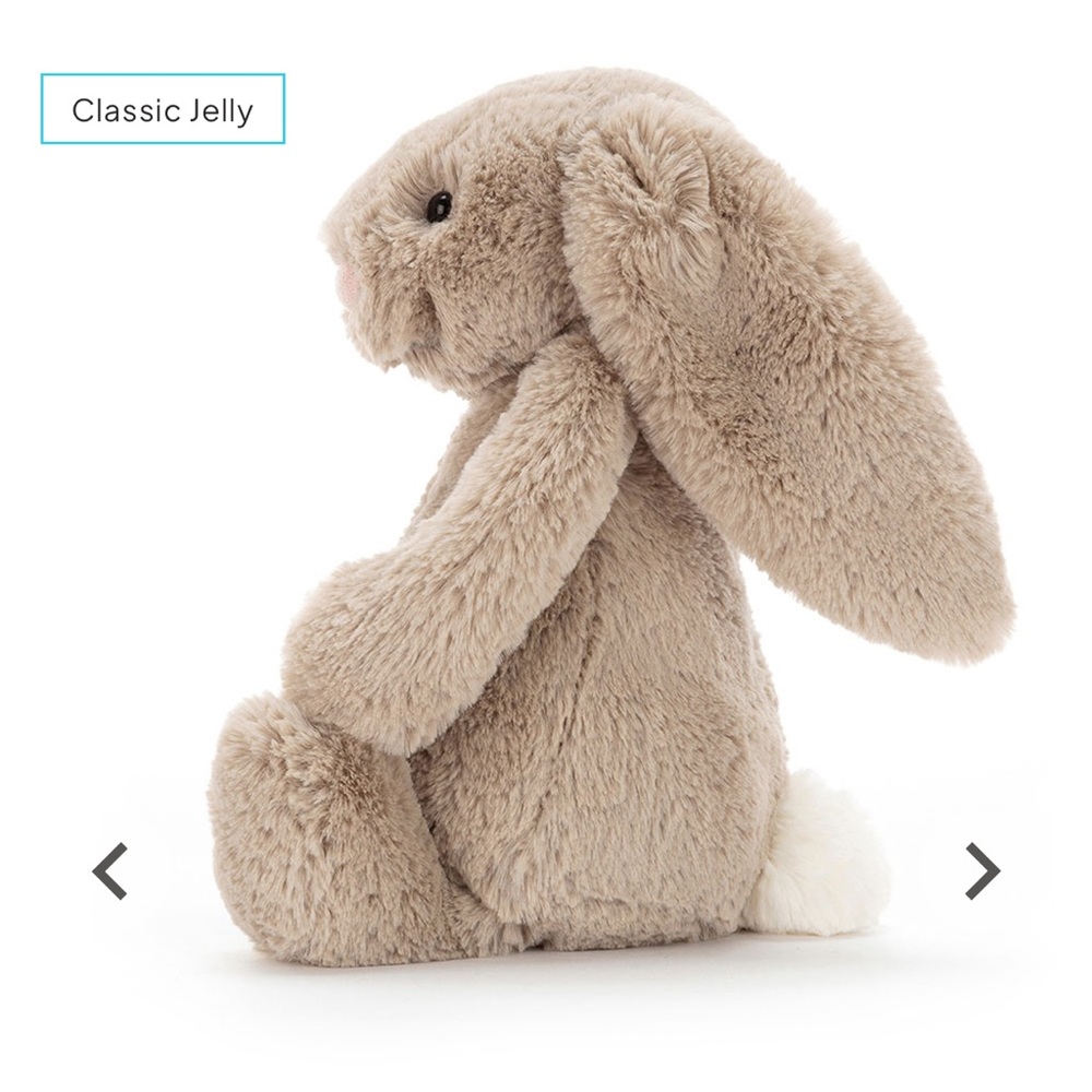 Bashful Beige Bunny - Picture 2 of 6